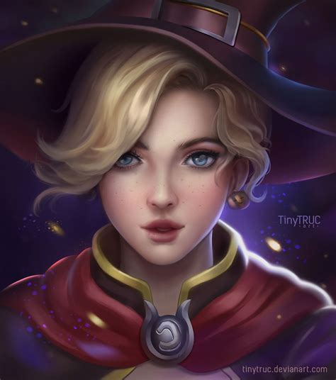 The Witch Mercy Artwork Movement: A Tribute to an Iconic Overwatch Character